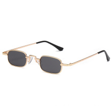 New European and American Retro Metal Small Square Sunglasses Fashion Classic Ocean Film Small Sunglasses 2020